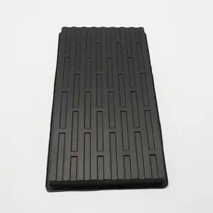 High Quality Plastic Black PS Extra Strength Deep Flat Shallow Nursery Tray Starting Plant Germination Tray For Microgreens