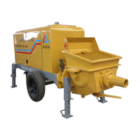 Pour la construction 30m3/h petite mini pompe concrète pompe de ligne concrète électrique en pierre fine à vendre