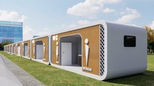 WC Prefabbricato Portatile con Lavandino e Doccia <span class=keywords><strong>per</strong></span> Esterni, Villa, Ufficio, Vendita all'Ingrosso dal Produttore - Product Image 6