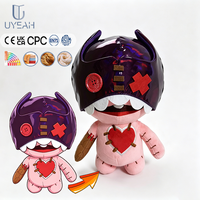 Jouets en peluche personnalisés UYEAH OEM/ODM CE, design personnalisé, peluche douce en PP, animaux de dessin animé, jouets en peluche de monstres mignons pour cadeau