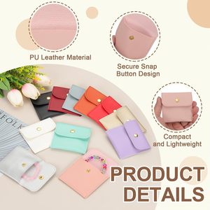 Nuevas Bolsas de Piel Sintética para Guardar Joyas, Bolsos de Mano para Hombre con Grabado - Promoción - Product Image 5