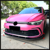 Kit de carrosserie de modification en plastique ABS de haute qualité avec lèvre avant, jupes latérales, aileron arrière et lèvre arrière pour Volkswagen Golf MK8 2020+