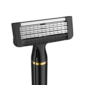 6 Blades <b>Mens</b> Shaving With Magnet Handle System Set KL-S666LO KL-S666LO - Product Image 2