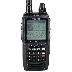 Yaesu FTA-450L VHF Aviation portable VHF AIR BAND ÉMETTEURS-RÉCEPTEURS Walkie Talkie <span class=keywords><strong>Radio</strong></span> Airband Émetteur-récepteur Avion <span class=keywords><strong>Radio</strong></span> bidirectionnelle - Product Image 1