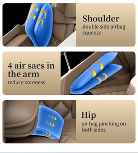 Cadeira massageadora elétrica luxuosa de 2022 de setembro, cadeira com massagem corporal no atacado de spa doméstico comercial - Product Image 5