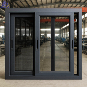 Ventanas Corredizas de Aluminio de Alta Durabilidad con Doble Vidrio Templado, Mosquitera y Rejilla para Ventilación y Seguridad en el Hogar y Apartamento - Product Image 2
