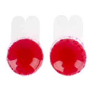 Conjunto de Lencería de Lujo para Mujer, Talla Grande, con Cubrepezones de Orejas de Conejo para el Día de San Valentín, Nuevo Color Rojo, <span class=keywords><strong>Sujetador</strong></span> y Braguitas - Product Image 4