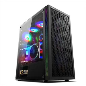 Gabinete de PC para Juegos Full Tower con Fuente de Alimentación, Escritorio para PC Económico Todo en Uno, PC de Escritorio Todo en Uno Barato - Product Image 1