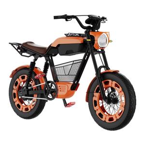 دراجة كهربائية للبالغين 60V/17.4Ah ، 31MPH Ebike 20 بوصة إطارات سميكة لنقل البضائع الخفيفة دراجات كهربائية للتنقل - Product Image 2