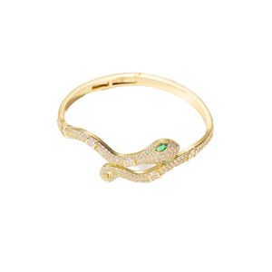 Snake <b>Bracelet</b> Gold Rose Gold Silver Diamond Plated <b>Copper</b> Jewelry Gift Spring 2024 Yiwu Origin - Product Image 5