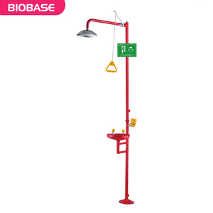 Doccia d'emergenza combinata Biobase Cina con lavaggio occhi per decontaminazione da sostanze chimiche pericolose - Product Image 2