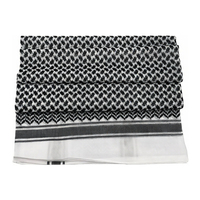 Écharpe arabe tissée en jacquard pour hommes, Kuffiyeh, écharpe palestinienne, Yashmagh, Shemagh, écharpe Arafat noire pour hommes