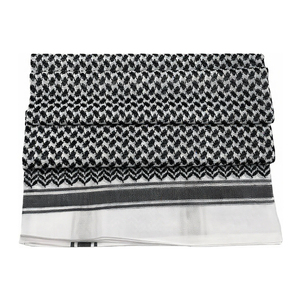 Woven Jacquard Arab Head Scarf Men Kuffiyeh Palestine Scarf Yashmagh Shemagh Black Arafat Scarf for Men - Product Image 6
