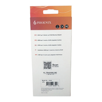 Boîte cadeau pliable en carton recyclé écologique de haute qualité, personnalisée avec fenêtre transparente, pour étui de téléphone