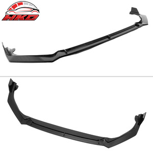 เหมาะสำหรับ Honda Civic 25-26 IKON V2 สไตล์สปอยเลอร์กันชนหน้าสีดำเงา อะไหล่รถยนต์ อุปกรณ์ตกแต่งรถยนต์ - Product Image 3