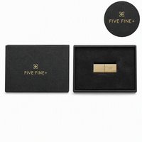 Boîte rigide en carton noir pour clé USB, clé USB et emballage cadeau - Personnalisable