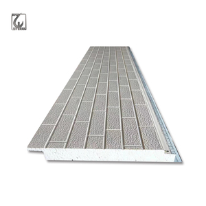 गर्म बिक्री चीनी शैली पर्यावरण के अनुकूल धातु सैंडविच दीवार पैनल निर्माण इन्सुलेशन के लिए पानी और आग प्रतिरोध के साथ - Product Image 2