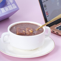 인기 급상승 195g 저당 곡물 저칼로리 타로와 흑미 디저트 스낵 맛있게 달콤한 OEM ODM