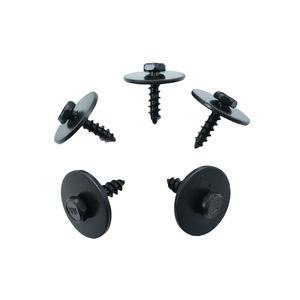 BMW Self Tapping Screw Clips 07119905507 07149213164 Hex Head Metric Steel <b>Fasteners</b> For Fender Chassis Guards - Product Image 1