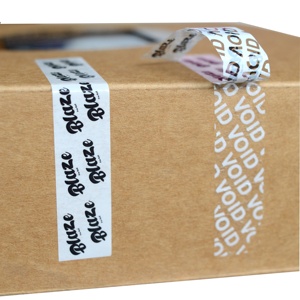 Tùy Chỉnh In Tự Dính Không Thấm Nước Tamper Bằng Chứng An Ninh Nhãn Cuộn Mẫu Miễn Phí Bảo Hành Void Dán Cho Bao Bì - Product Image 2