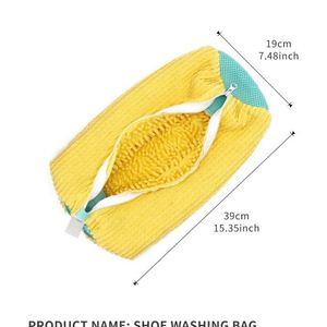 Herramienta de Limpieza de Zapatos, Bolsa de Lavado Antideformación para Lavadora, Cepillo para Zapatos con Cerdas Suaves y Gruesas, Bolsa de Lavado Lavable para Zapatos - Product Image 4