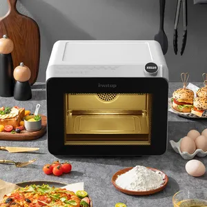 Kualitas Tinggi 25L 1600W Food Grade Peralatan Dapur Digital Tanpa Minyak Listrik Air Fryer Toaster Oven