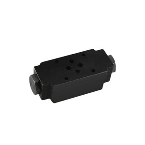 Vanne de régulation unidirectionnelle Shunto MPCV 02 MTCV 02, vanne hydraulique à commande manuelle, matériau en fer, 24V - Product Image 1