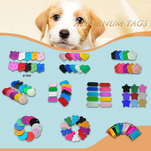 Trong kho và tùy chỉnh thiết kế của bạn in hoặc tráng men Pet thẻ Dog Cat Paw xương hình nameplates tinh thể Rhinestone nhà máy trực tiếp - Product Image 3