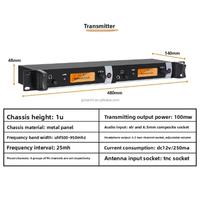 Système de monitoring intra-auriculaire professionnel EX4 IEM, moniteur multi-bodypack 4 canaux avec moniteur sans fil intra-auriculaire pour scène dédiée
