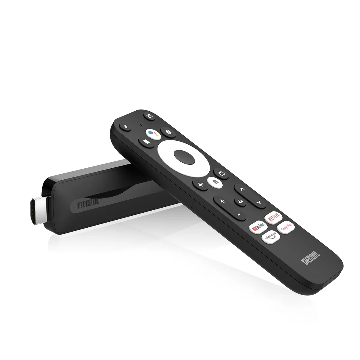 MECOOL KD3 Amlogic S905Y4 USB 4K Mini Streaming Smart Voice Remote Control Android11 Google Play Movies TV Shows TV Stick