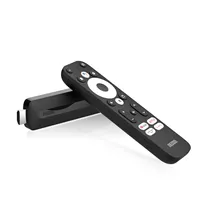 MECOOL KD3 Amlogic S905Y4 USB 4K Remote Control Suara Cerdas Streaming Mini S905Y4 Google Play Film Android 11 Stik TV