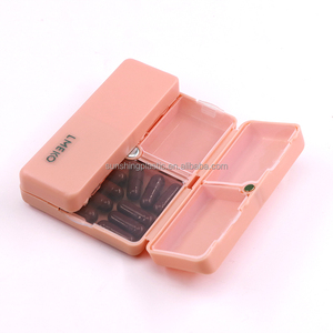 SUNSHING Foldable Pill <b>Container</b> for Travel <b>Tablet</b> Box Weekly Medication Case Daily Pill Organizer Portable Supplements Holder - Product Image 2