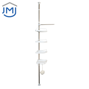 2021 JMJ נירוסטה 4 שכבות קיר רכוב מקלחת מתלה אמבטיה פינת מדף - Product Image 5