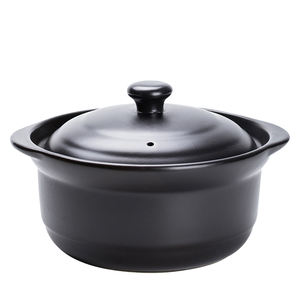 Bol en céramique minimaliste écologique de haute qualité pour la cuisson, le hot pot, le <span class=keywords><strong>dolsot</strong></span>, le <span class=keywords><strong>bibimbap</strong></span> et les soupes - Product Image 1
