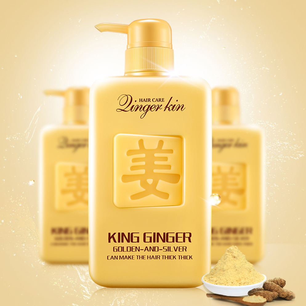 Фирменный натуральный травяной экстракт имбирного шампуня против выпадения волос, высококачественный травяной экстракт имбирного шампуня