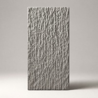 Panneau mural moderne en PU cannelé 3D imitation pierre, imperméable, à rayures verticales, en mousse de polyuréthane, panneau décoratif pour hôtel