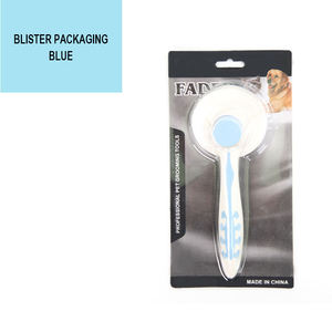 猫と犬のための便利なステンレス鋼ペットコームプラスチック材料で新しいグルーミングツール効果的なフリーコーム - Product Image 5