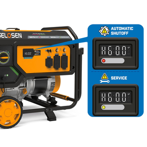 Portable Dual 5.5kw 6875w <b>Gasoline</b> 240v 120v Set Bigase Biofuels HSAMZ-Dual Fuel Portable <b>Gasoline</b> Generator- 5. - Product Image 3