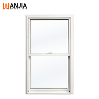 HISENG Baie vitrée moderne en PVC à double vitrage Design suspendu Balcon extérieur Rideau persienne à glissement vertical à impact ouragan