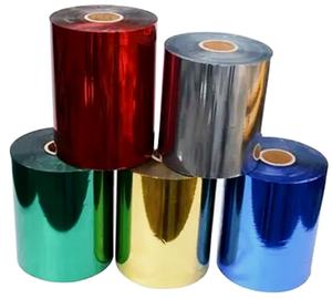 Matériau métallisé brillant, doux, résistant à l'humidité, pour sacs métallisés colorés, rouleaux de pochettes à bulles pour l'emballage de la viande et du riz - Product Image 6