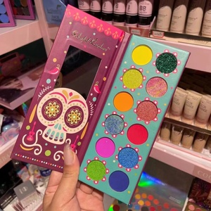 Mini Palette d'ombres <span class=keywords><strong>à</strong></span> paupières pour halloween, 12 nuances nacrées mates - Product Image 3
