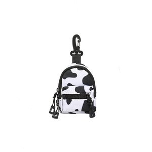 Petit sac tendance pour femme, mini sac à pendentif pour rouge à lèvres et écouteurs, design simple et original en tissu, idéal pour porte-clés de fille - Product Image 5