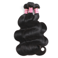Usine chinoise de vente en gros de cheveux : Extensions de cheveux humains brésiliens Remy en vison, 8-40 pouces, cuticules alignées, lots de mèches ondulées