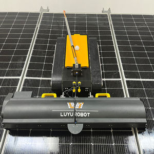 Robot de nettoyage automatique pour panneaux solaires photovoltaïques avec télécommande, équipement en plaque de fer galvanisé - Product Image 3