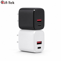 Pengisi Daya Cepat USB C 3.0 20W Kepala Pengisi Daya Dinding Tipe-C Output 5V/3A