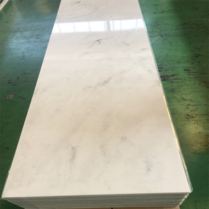 Superventas europeas, encimera <span class=keywords><strong>de</strong></span> cocina <span class=keywords><strong>de</strong></span> piedra Artificial, Corians, resina acrílica, Calacatta, piedra <span class=keywords><strong>de</strong></span> superficie sólida - Product Image 4