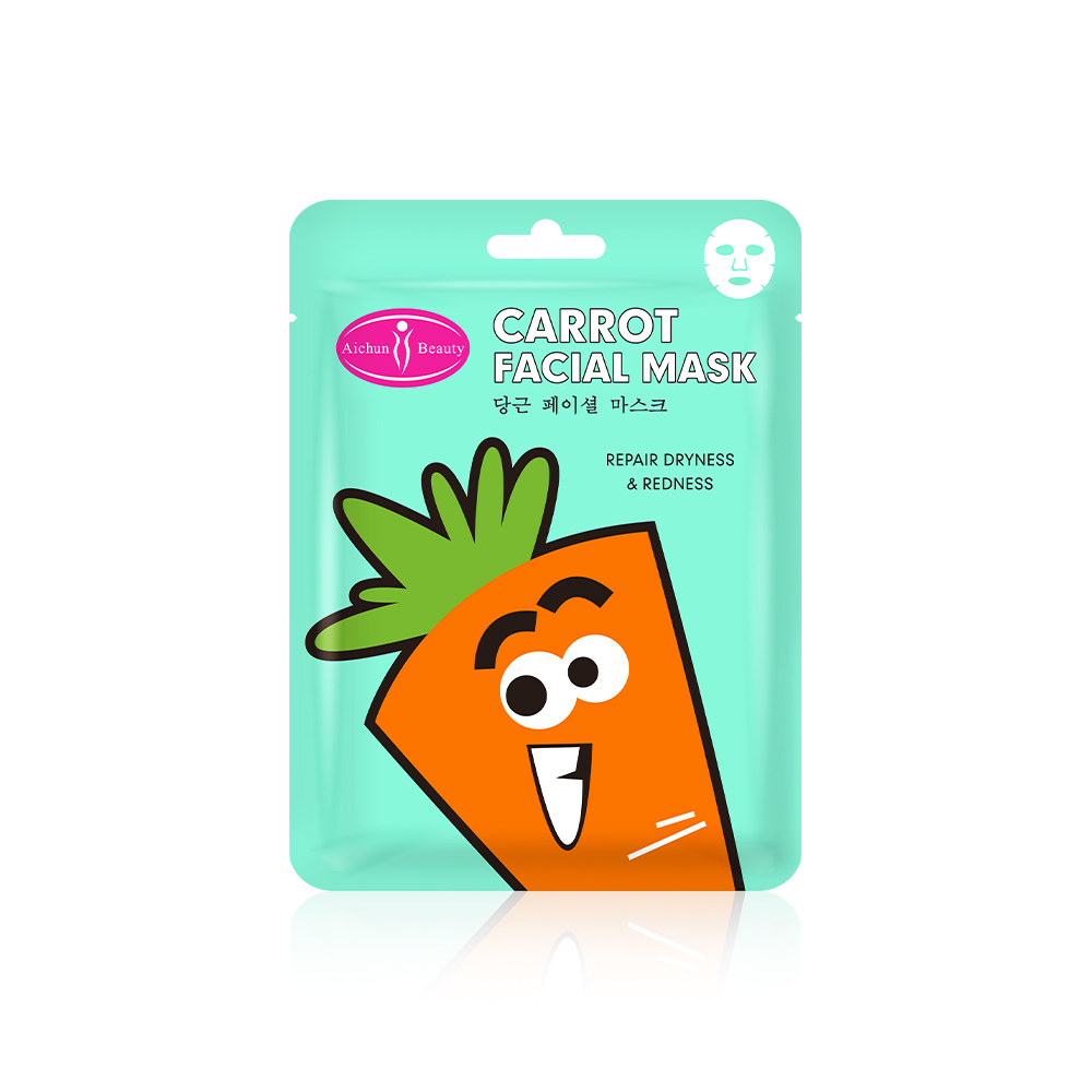 Carrot Facial Sheet Mask