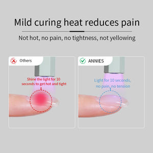 Construcción de uñas Automodelado Base adhesiva funcional básica delgada Gel de uñas UV Gel de extensión de uñas Gel De construcción Gel duro - Product Image 5