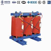 Transformateur sec en résine coulée sur mesure 315kVA 400kVA 500kVA 630kVA 800kVA 1000kVA 10kV 35kV IEC en cuivre pour distribution utilitaire