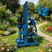 Foreuse de puits d'eau semi-hydraulique électrique 7,5 kW pour forage jusqu'à 100 m de profondeur, idéale pour les exploitations agricoles et la construction résidentielle